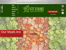 Tablet Screenshot of fitfixins.net